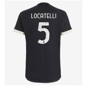 Juventus Manuel Locatelli #5 Alternativní Dres 2023-24 Krátký Rukáv